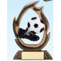 Resin Trophies - #Flame Series 7.25" Sports resin awards